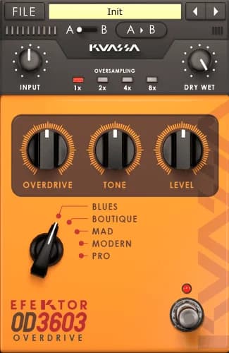 Kuassa Efektor OD3603 Overdrive image 2