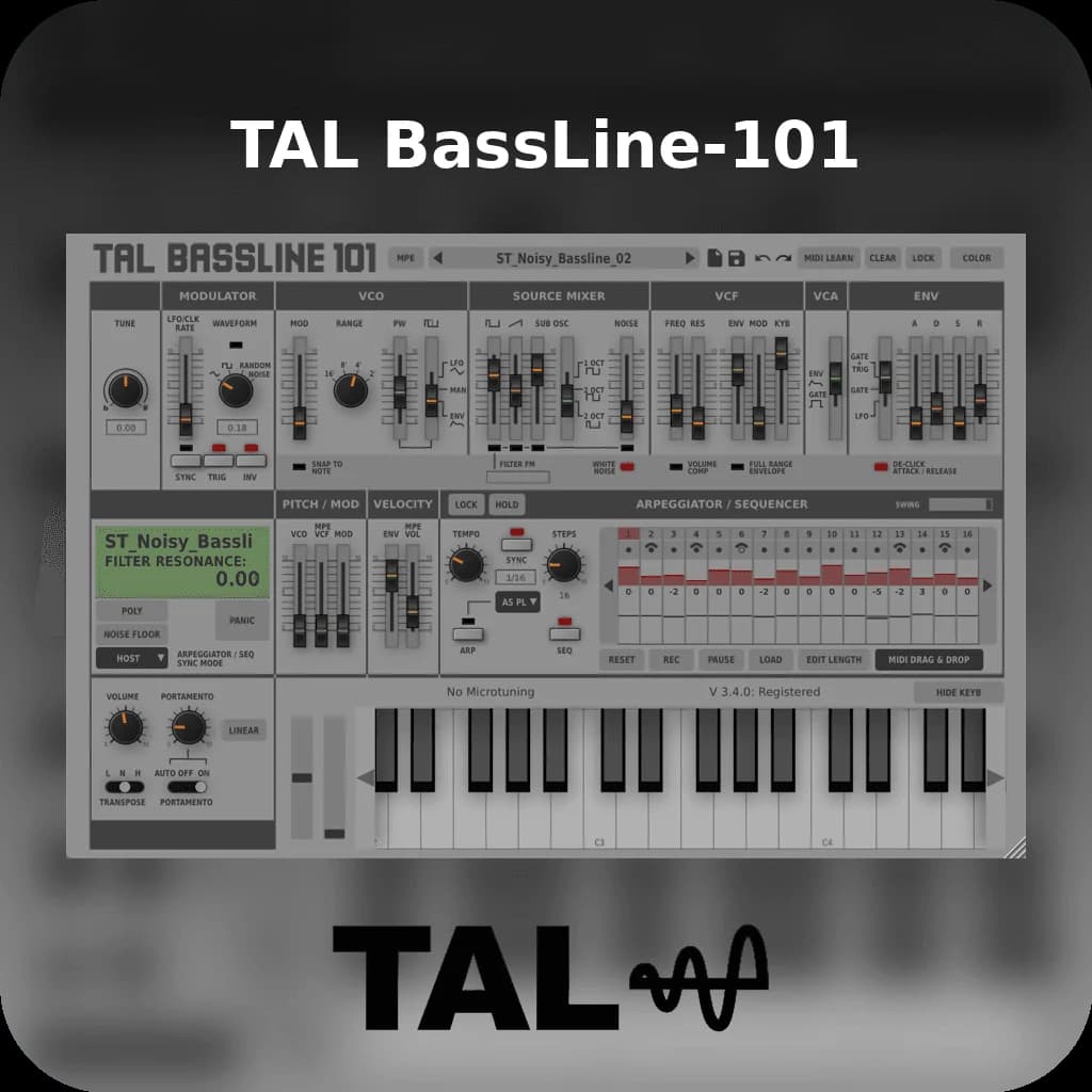 TAL BassLine-101