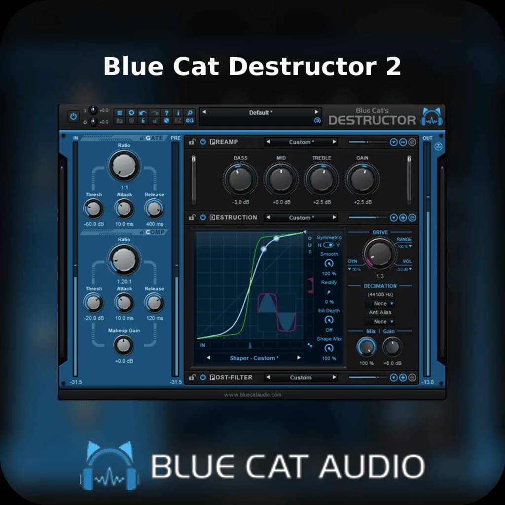 Blue Cat Destructor 2