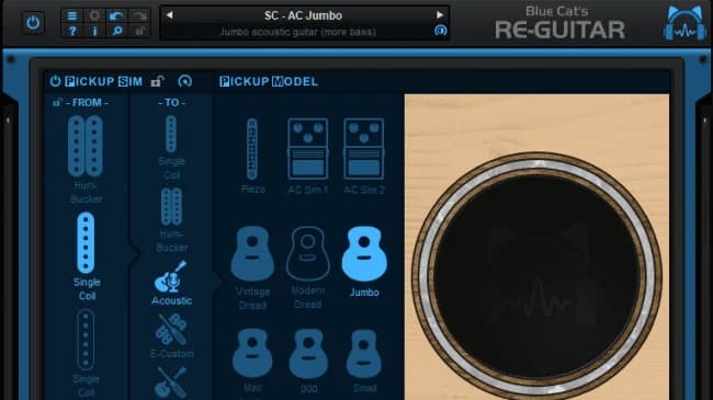 Blue Cat Re-Guitar image 4