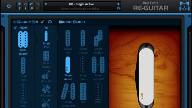 Blue Cat Re-Guitar image 3