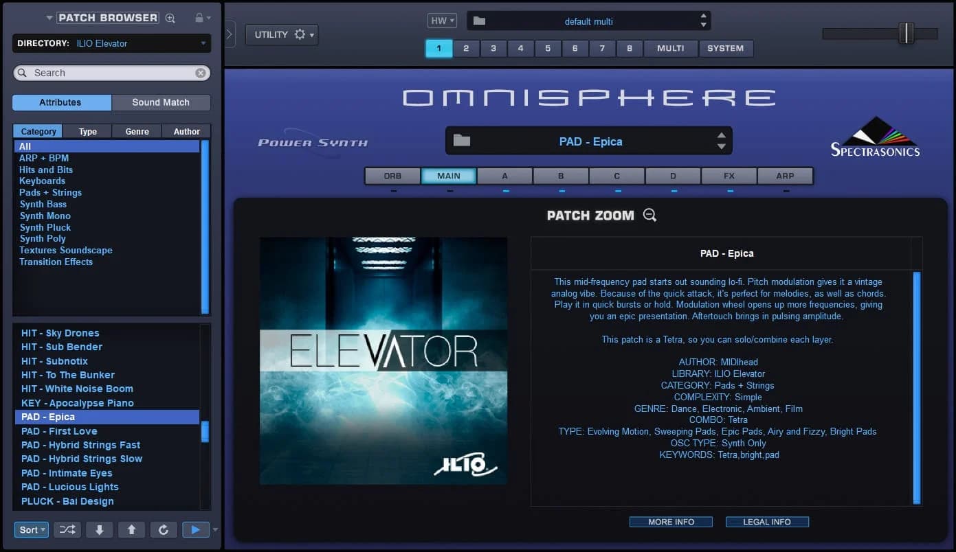 ELEVATOR - Patches for Omnisphere 2 image 3