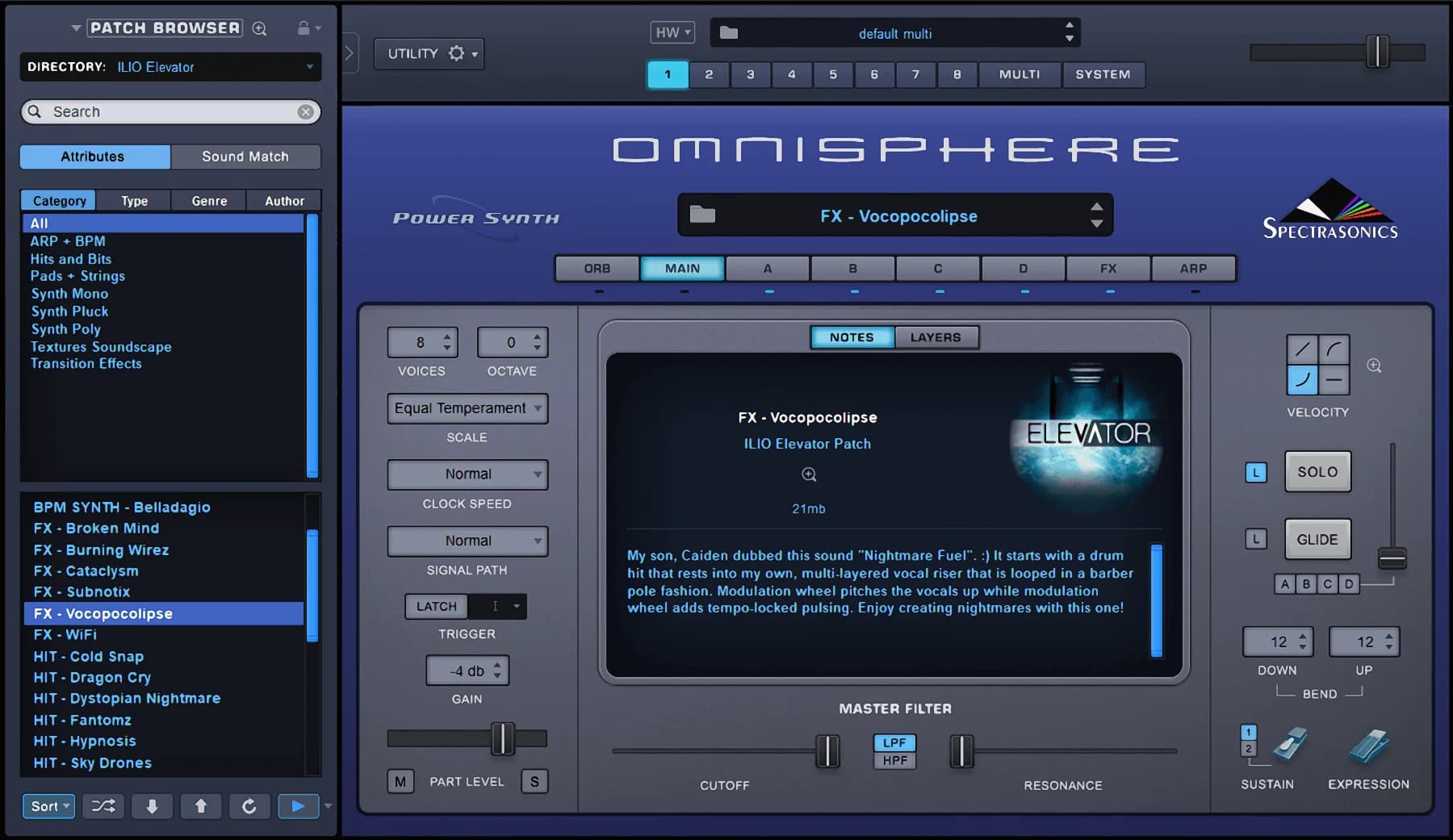 ELEVATOR - Patches for Omnisphere 2 image 6