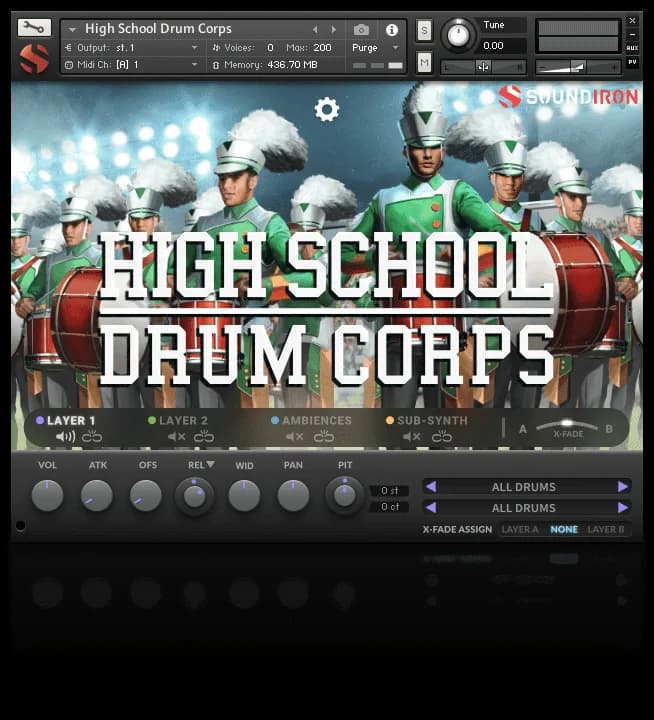 High School Drum Corps image 5