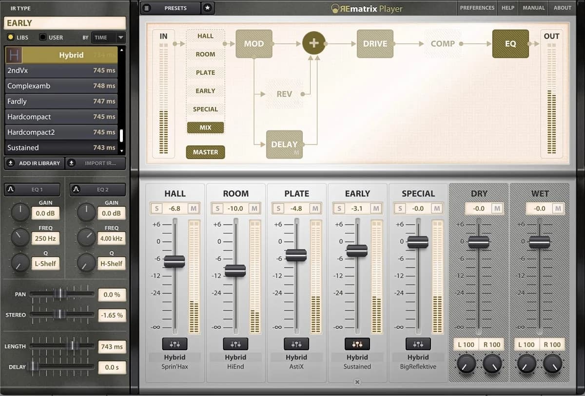 Hybrid Platinum – IR Library for Rematrix image 2