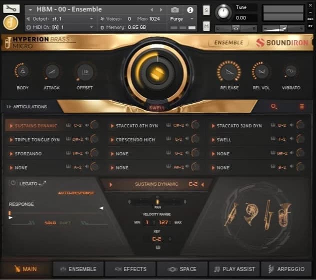 Hyperion Brass Micro image 11