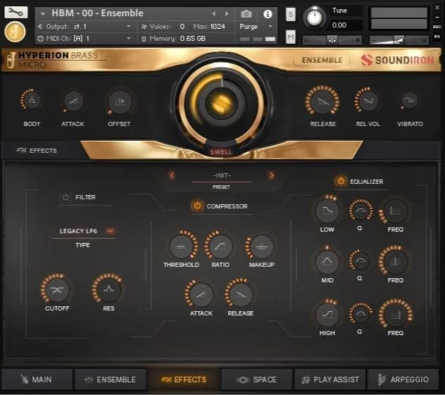 Hyperion Brass Micro image 4