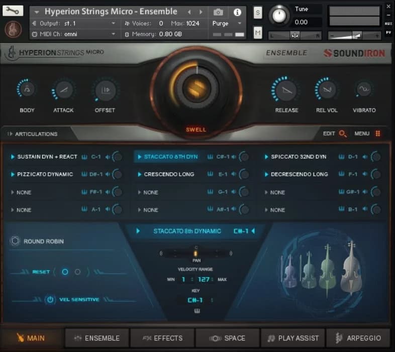 Hyperion Strings Micro image 3