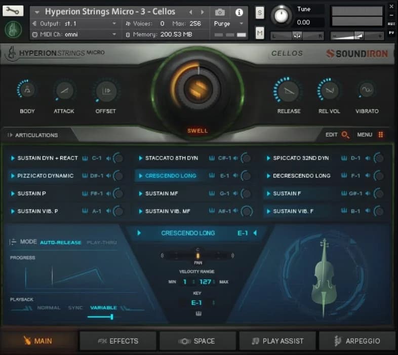 Hyperion Strings Micro image 15