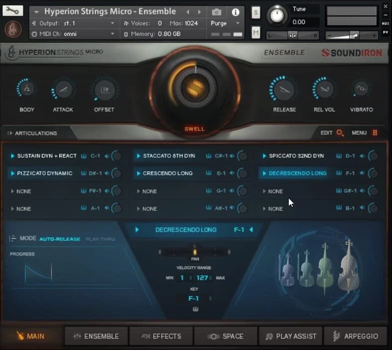 Hyperion Strings Micro image 7