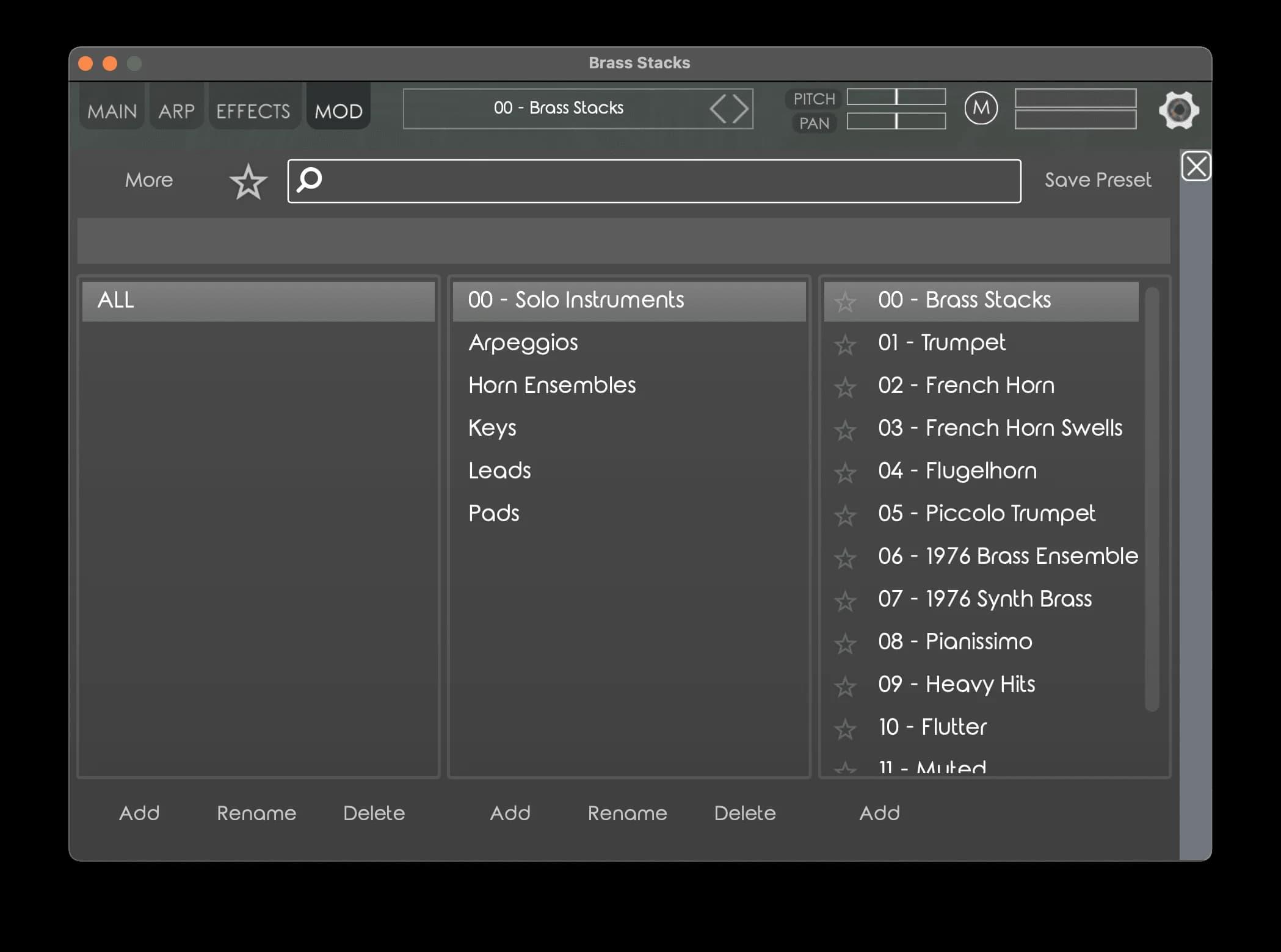 Nightfox Brass Stacks image 3