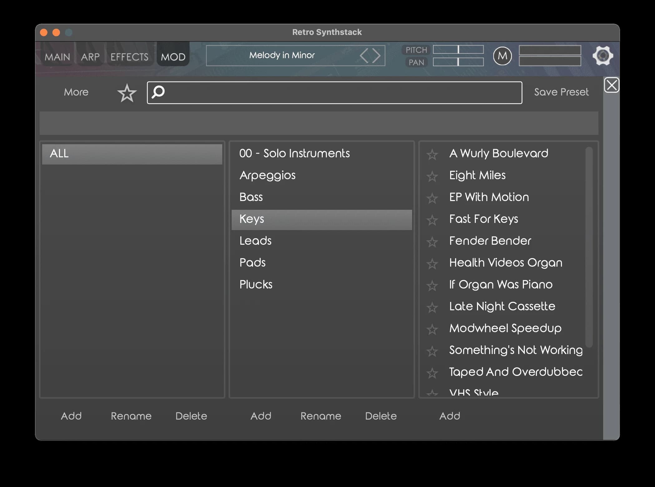 Nightfox Retro Synthstack image 3
