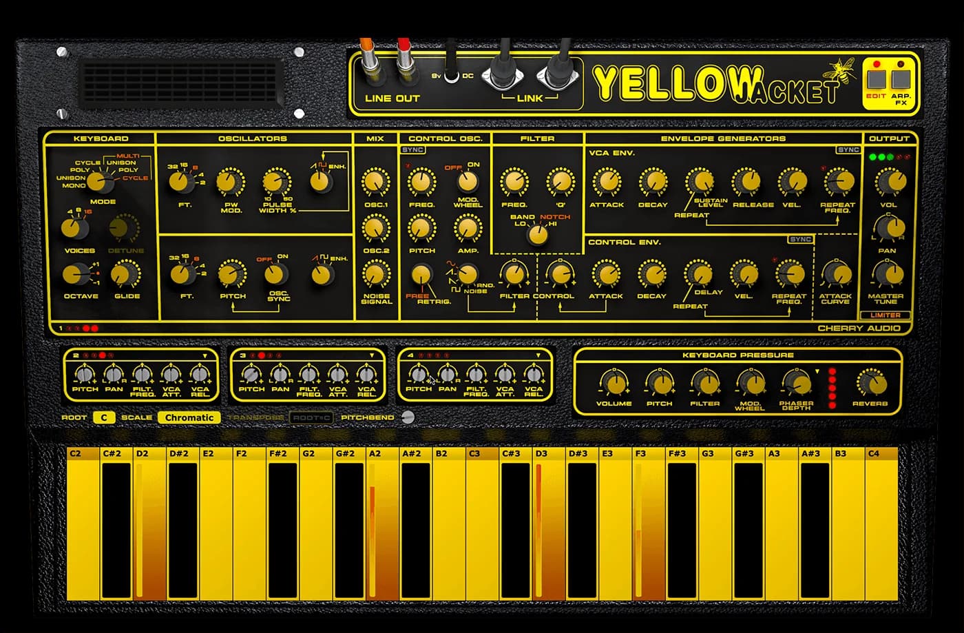 Yellowjacket Synthesizer image 2